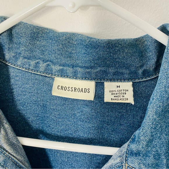 VINTAGE CROSSROADS Denim Chore Barn Jacket - Picture 4 of 4